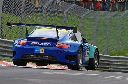 Porsche at the 2013 Nurburgring 24 hour race