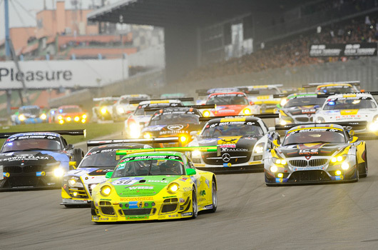 Porsche at the 2013 Nurburgring 24 hour race