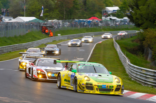 Porsche at the 2013 Nurburgring 24 hour race