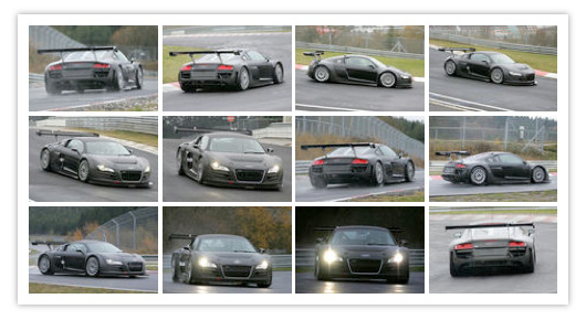 Audi R8 GT3 at the Nurburgring Nordschleife