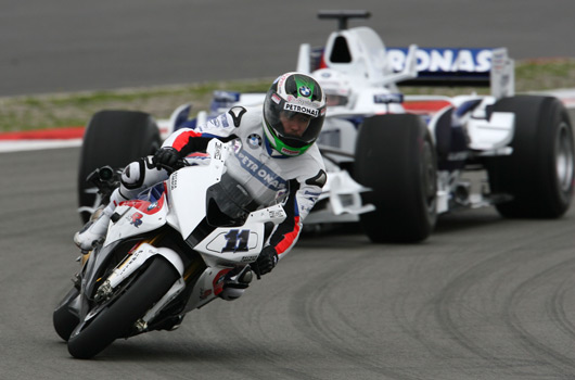 BMW F1 v Superbike - Nurburgring, July 2009