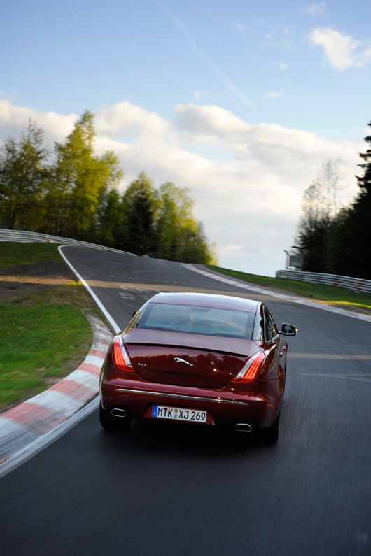 Jaguar XJ at the Nurburgring