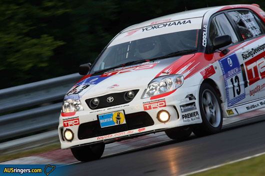 Trevor Keene at the 2006 Nurburgring 24 hour race