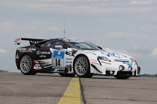 Lexus LF-A at Nurburgring 24 hour race