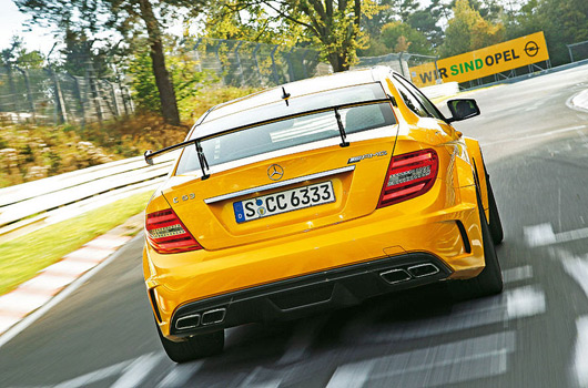 The MercedesBenz C63 AMG Black Series is the latest high profile sports car 