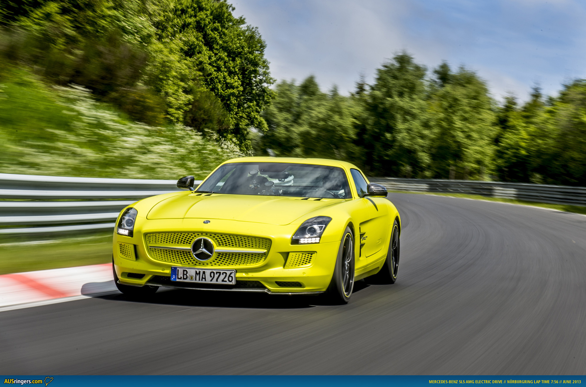 » MercedesBenz sets new electric record at the Ring
