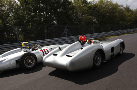 Silver Arrows at the Nurburgring Nordschleife