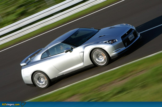 R35 Nissan GT-R at Nurburgring