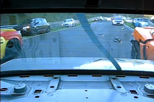 Nurburgring 8-car crash, October 2011