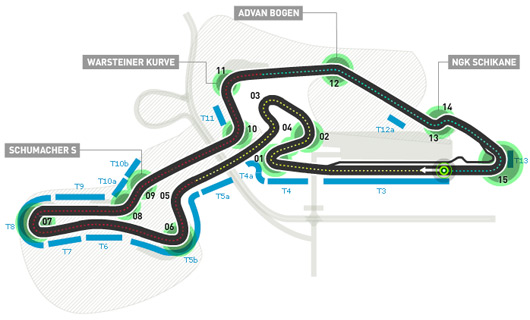 Nurburgring GP track