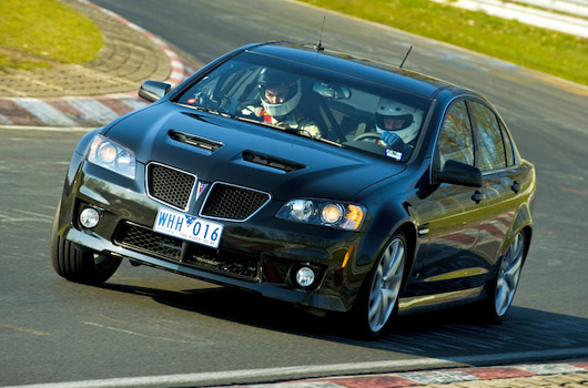 Pontiac G8 GXP at the Nurburgring Nordschleife