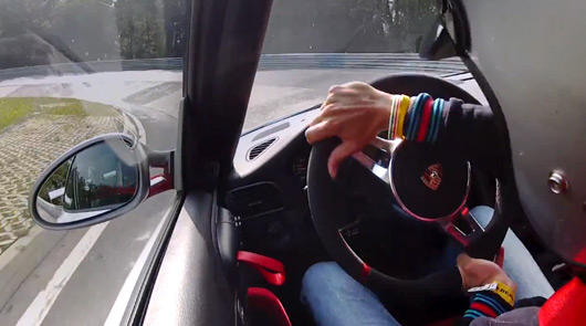 Timo Kluck drives the Porsche 911 GT3 RS 4.0 around the Nurburgring