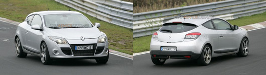 Renault Megane III Coupe at the Nurburgring