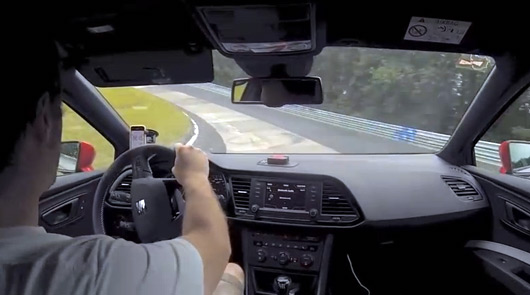 Dale Lomas shows his wet lines for FWDs around the Nurburgring