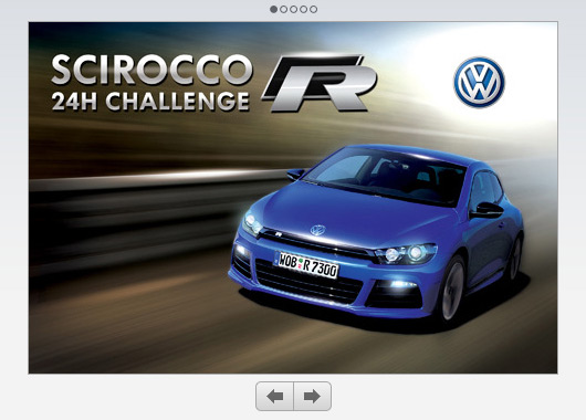 VW Scirocco R iPhone game