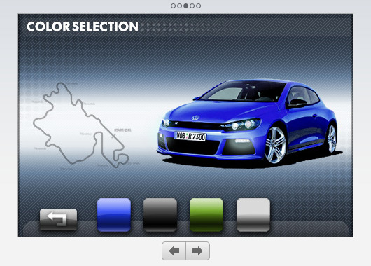 VW Scirocco R iPhone game