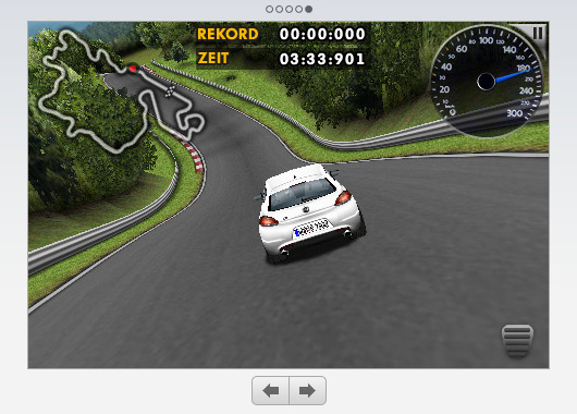 VW Scirocco R iPhone game