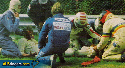 Niki Lauda crash