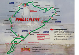 Nordschleife map