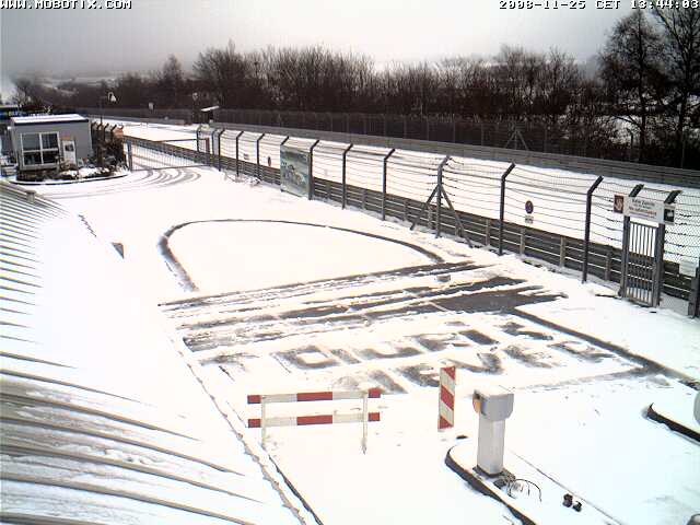 Snow at the TF gates